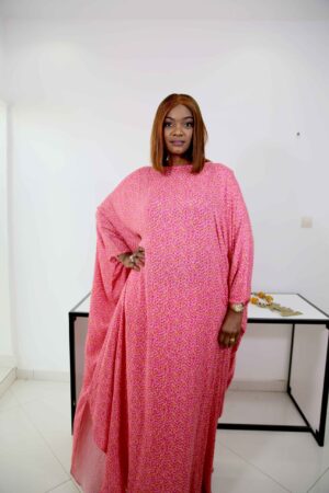 Tunique Longue en coton - Petits motifs